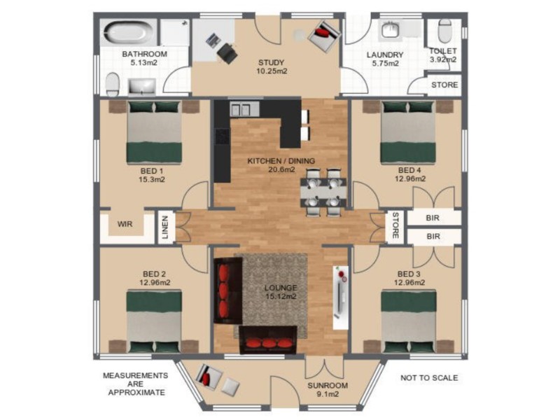 100 Water Street, South Toowoomba QLD 4350 Floorplan