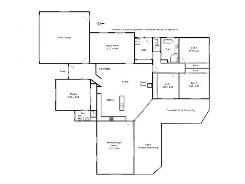 15 Wiangaree Drive, Rangeville QLD 4350 Floorplan