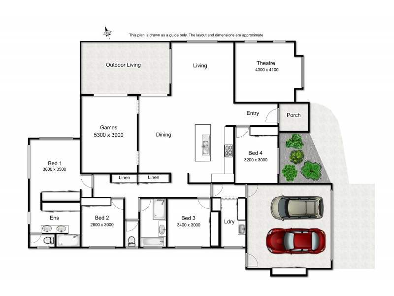 4 Roy Close, Westbrook QLD 4350 Floorplan