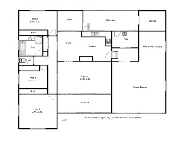 14 Mott Crescent, Rockville QLD 4350 Floorplan