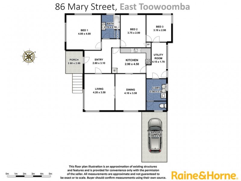 86 Mary Street, East Toowoomba QLD 4350 Floorplan