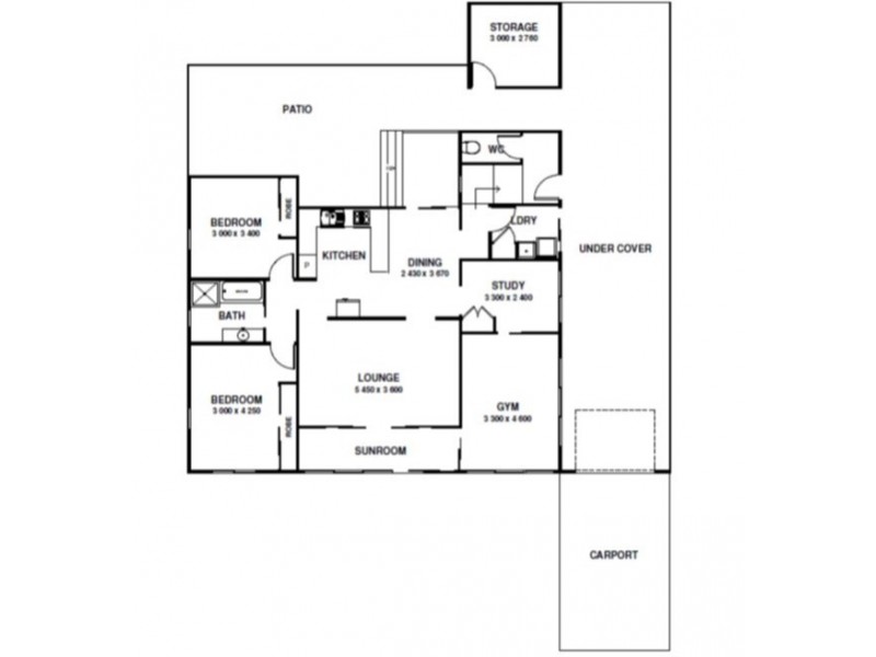 18 Prosser Street, Rockville QLD 4350 Floorplan