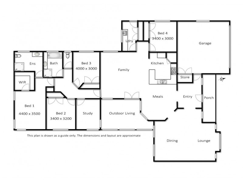 7 Hannah Court, Highfields QLD 4352 Floorplan