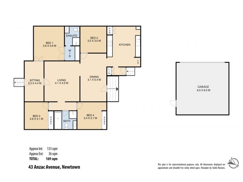 43 Anzac Avenue, Newtown QLD 4350 Floorplan