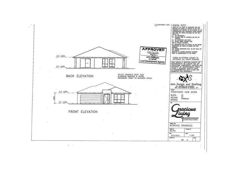49 and 51 Hesba Brinsmead Street, Franklin ACT 2913