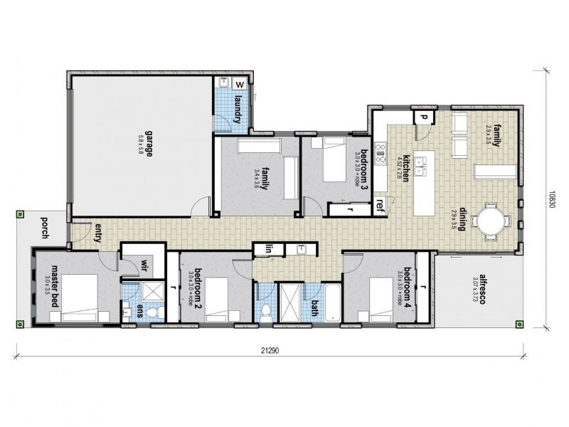 Caloundra QLD 4551 Floorplan