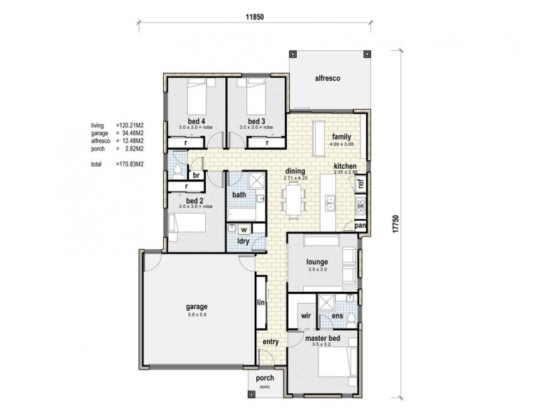 Morayfield QLD 4506 Floorplan