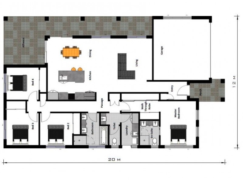 Glenvale QLD 4350 Floorplan