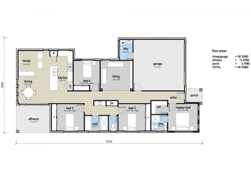 Inala QLD 4077 Floorplan