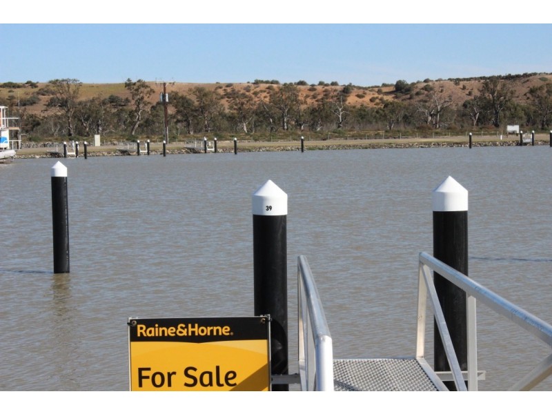 Berth No. 39 (Lot 44) Pelican Drive, Mannum Waters Marina, Mannum SA 5238