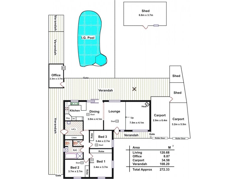 4 Weathers Street, Elizabeth East SA 5112 Floorplan