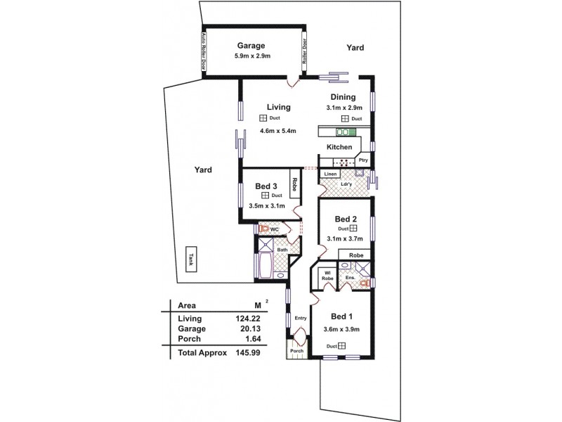 1/11 Blackburn Road, Elizabeth East SA 5112 Floorplan
