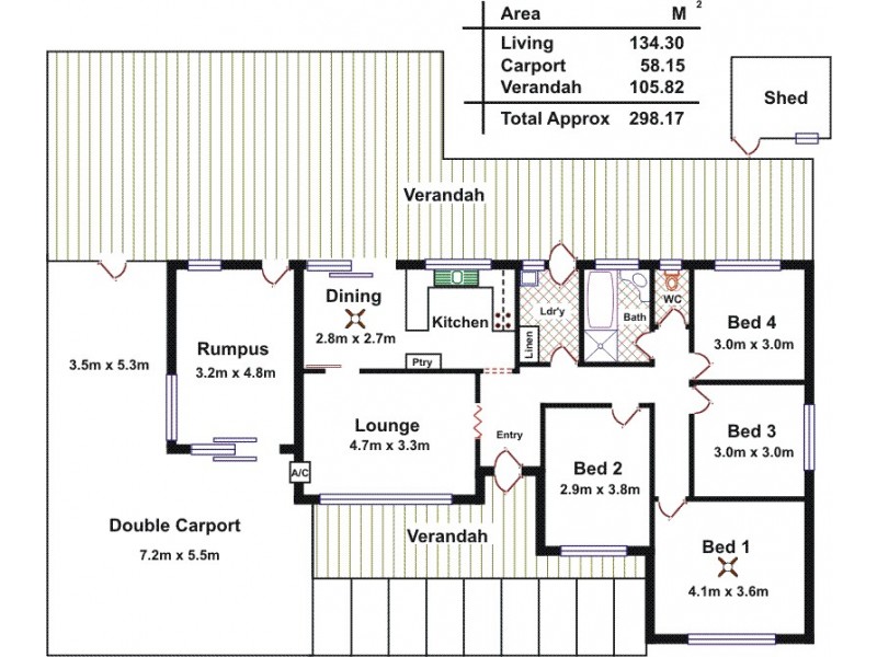 77 Spains Road, Salisbury SA 5108 Floorplan