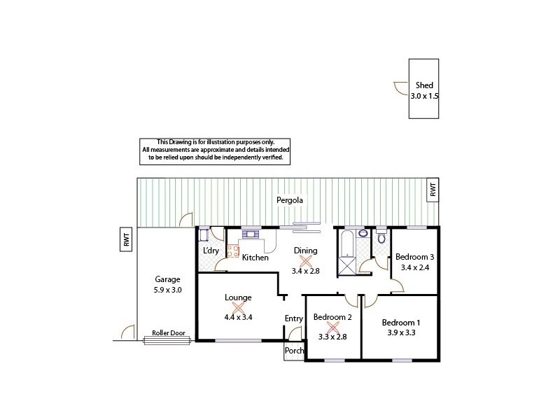 148 Main North Road, Willaston SA 5118 Floorplan