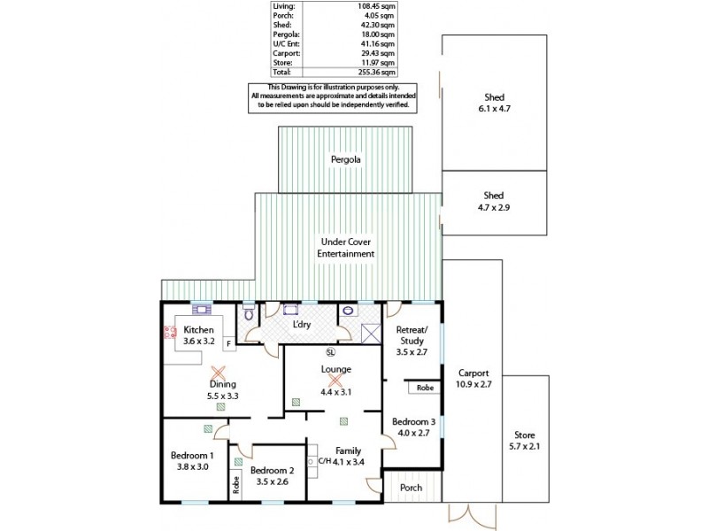 20 Rushall Crescent, Elizabeth Vale SA 5112 Floorplan