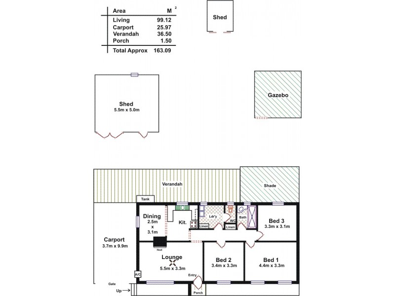 6 Waldron Street, Elizabeth East SA 5112 Floorplan