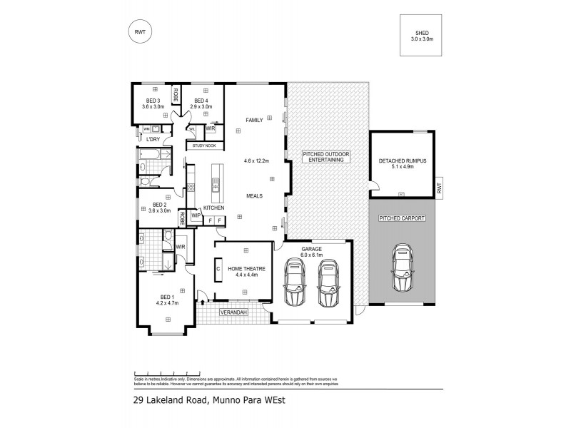 29 Lakeland Road, Munno Para West SA 5115 Floorplan