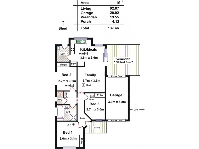 30 Keevil Street, Elizabeth SA 5112 Floorplan