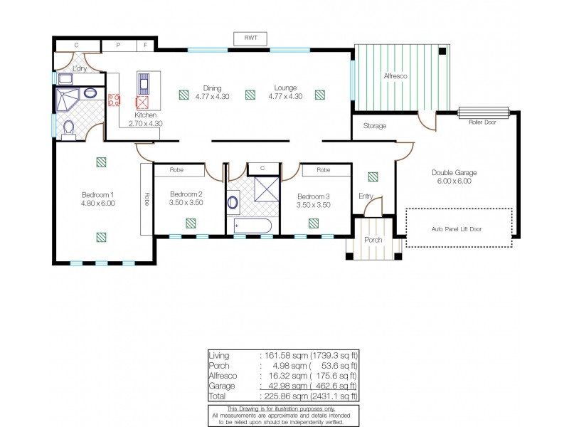 15 Bristol Street, Salisbury SA 5108 Floorplan