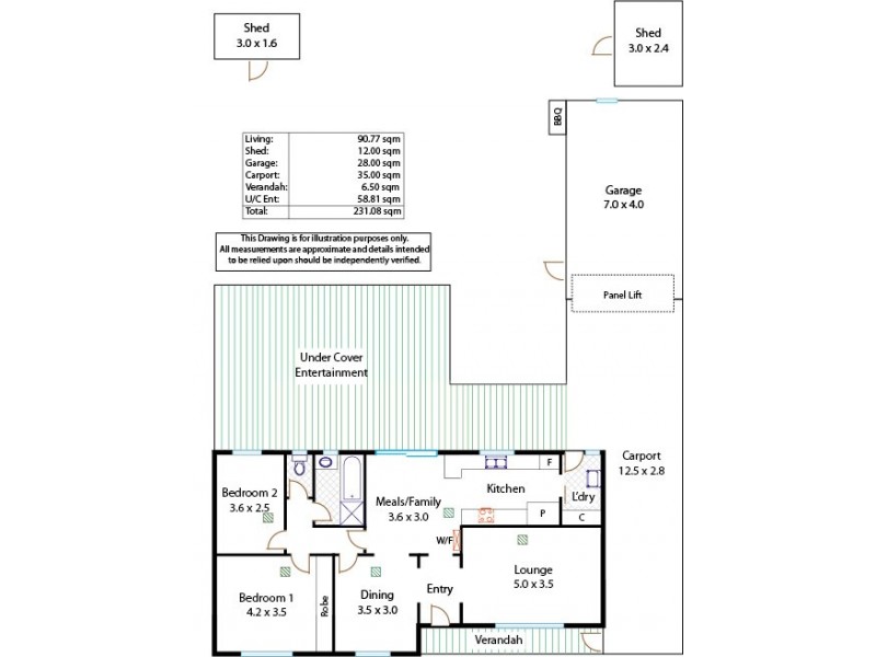 45 Yalumba Drive, Paralowie SA 5108 Floorplan