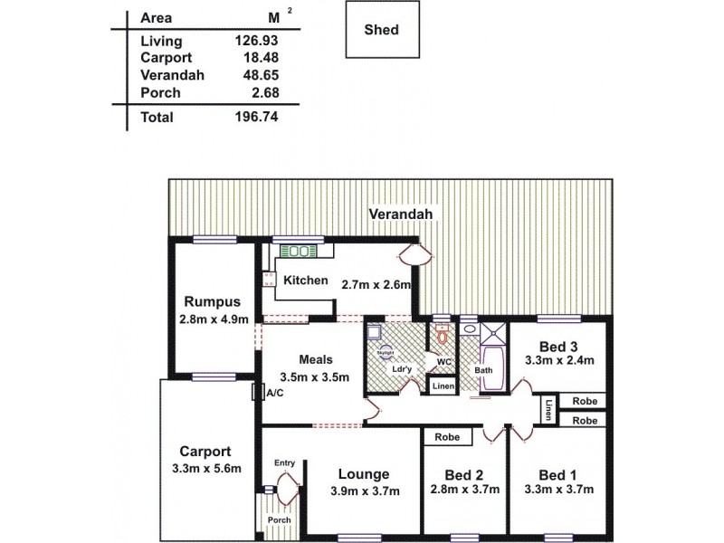 3 Alfriston Walk, Salisbury Park SA 5109 Floorplan