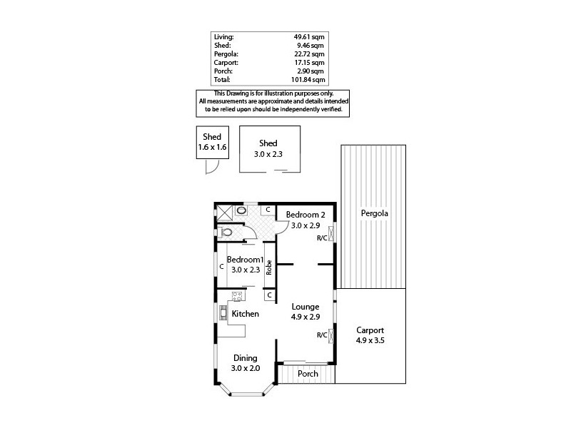 Site 108, 1 Andrews Road, Penfield SA 5121 Floorplan