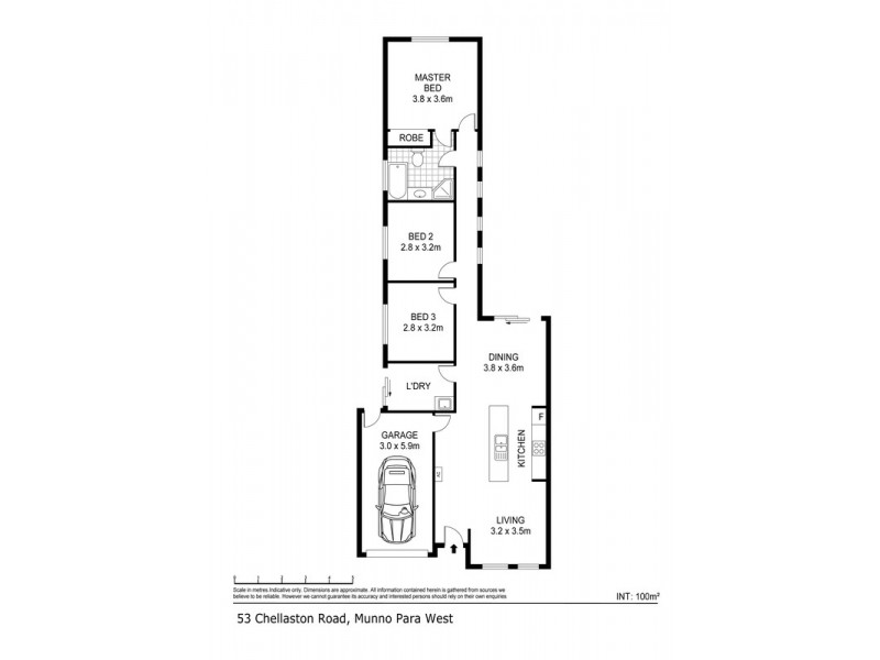 53 Chellaston Road, Munno Para West SA 5115 Floorplan