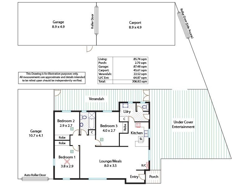 7 Koolena Crescent, Munno Para SA 5115 Floorplan