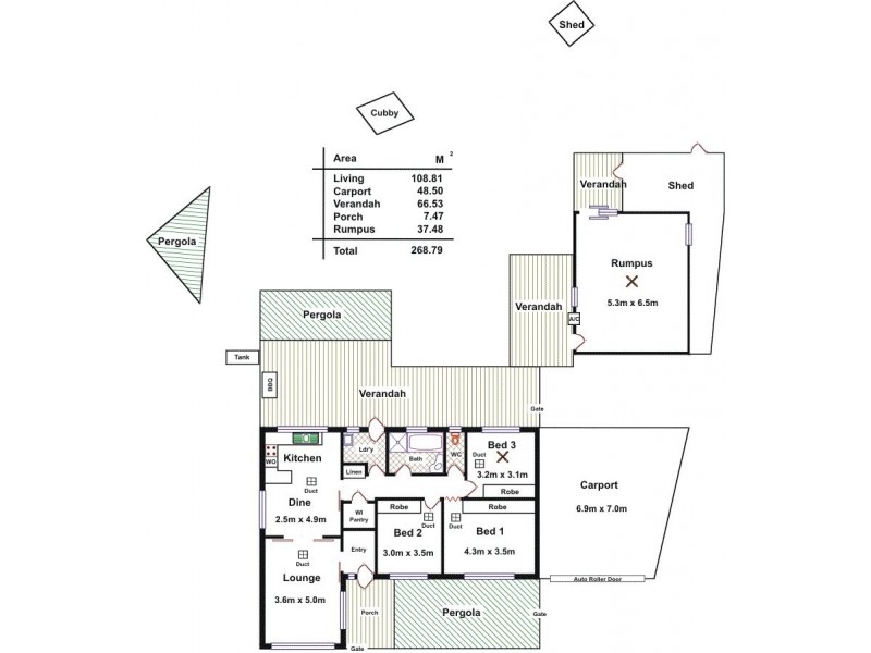 63 Warringa Street, Salisbury Plain SA 5109 Floorplan