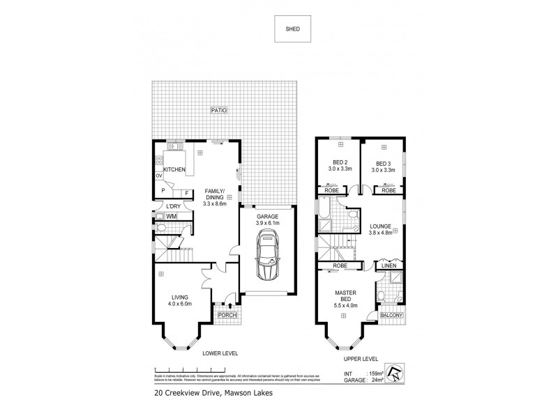 20 Creekview Drive, Mawson Lakes SA 5095 Floorplan