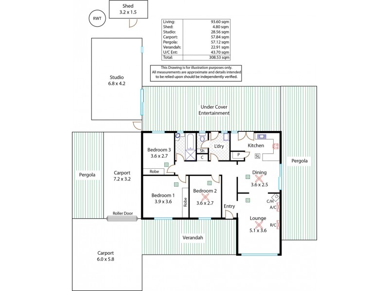 11 Terrigal Drive, Salisbury Park SA 5109 Floorplan