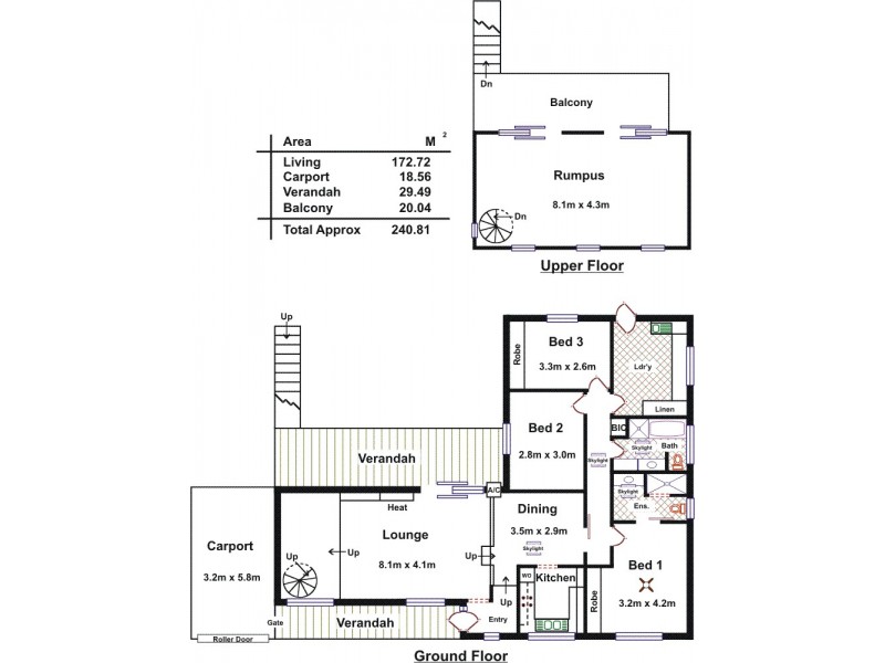 43 Hawker Crescent, Elizabeth East SA 5112 Floorplan