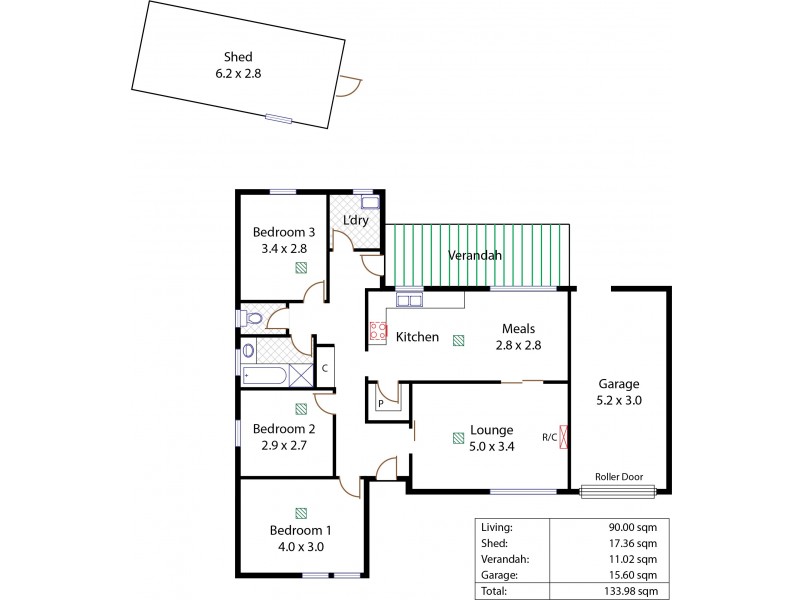 2 Onkaparinga Drive, Salisbury SA 5108 Floorplan