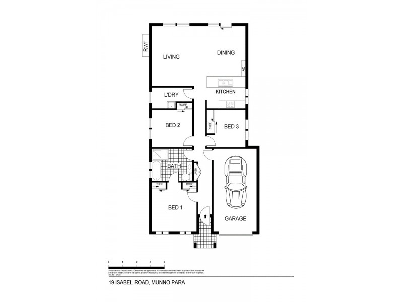 19 Isabel Road, Munno Para West SA 5115 Floorplan