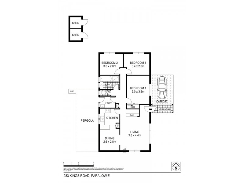 283 Kings Road, Paralowie SA 5108 Floorplan