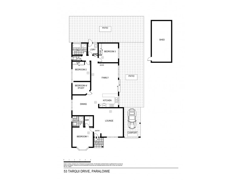 53 Tarqui Drive, Paralowie SA 5108 Floorplan