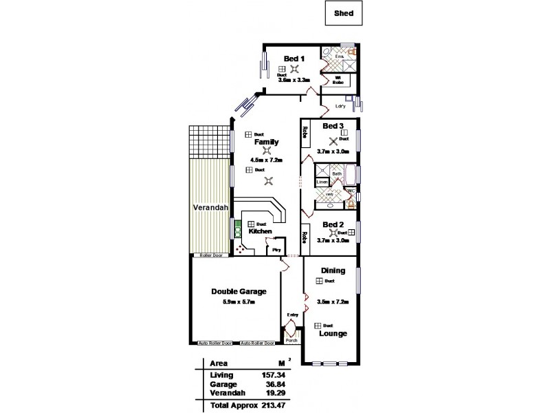 56 Parkway Circuit, Parafield Gardens SA 5107 Floorplan