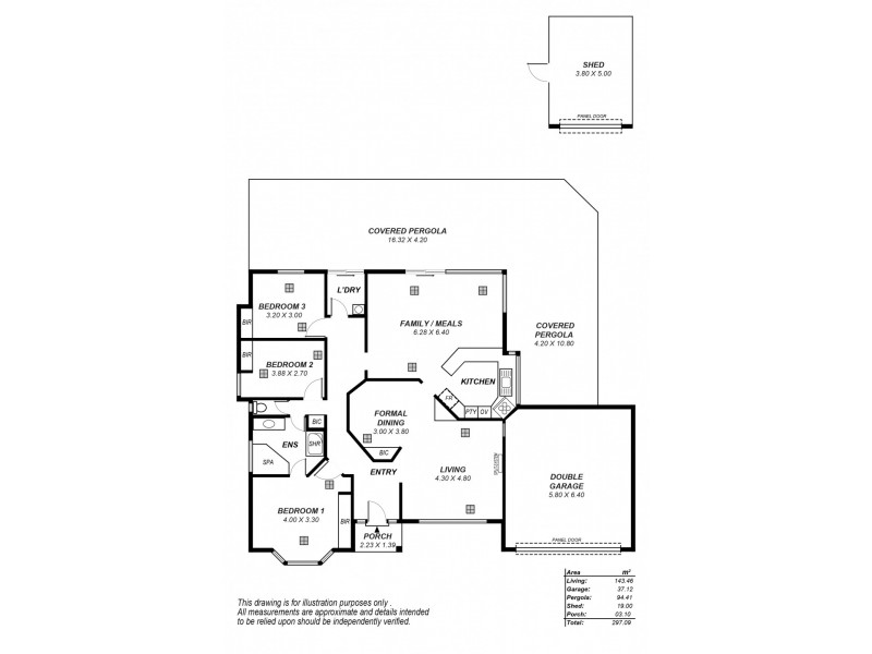 32 Empire Street, Salisbury Downs SA 5108 Floorplan