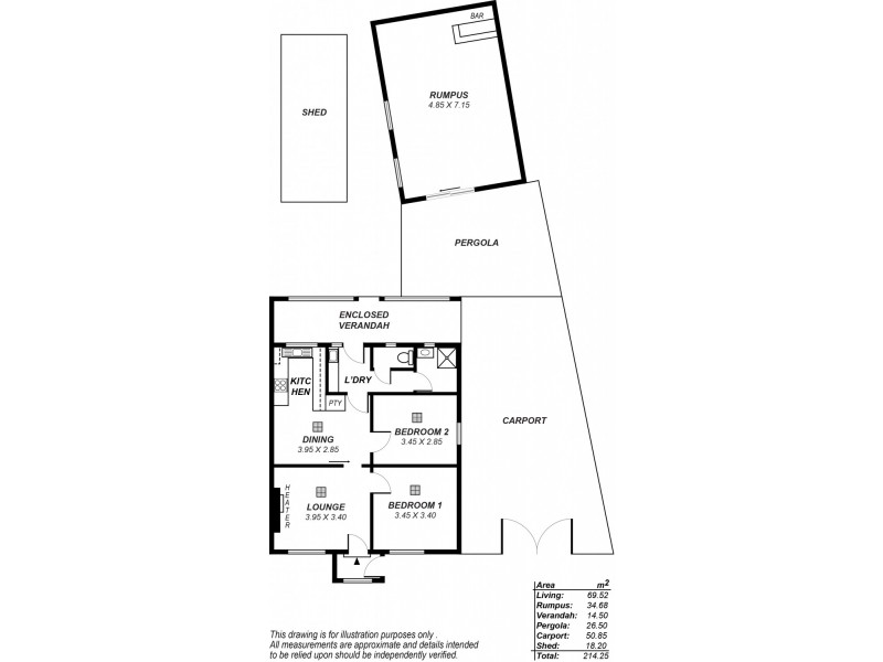 13 Fatchen Street, Elizabeth Grove SA 5112 Floorplan
