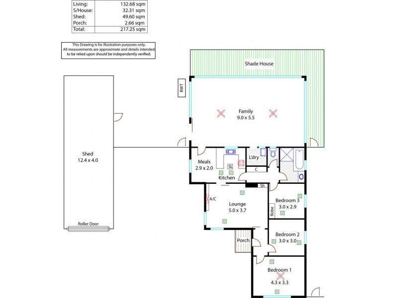 20 Aberdeen Crescent, Brahma Lodge SA 5109 Floorplan