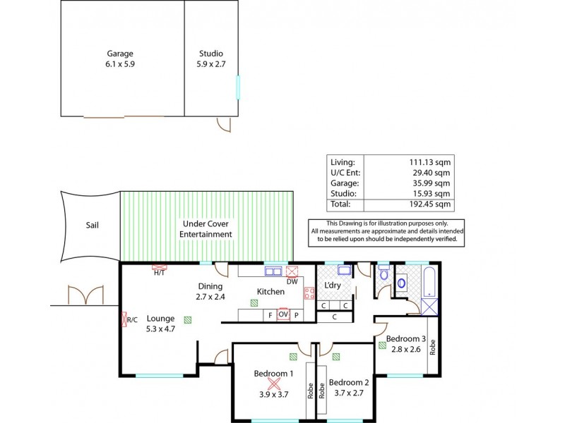 16 Johnswood Drive, Salisbury Park SA 5109 Floorplan