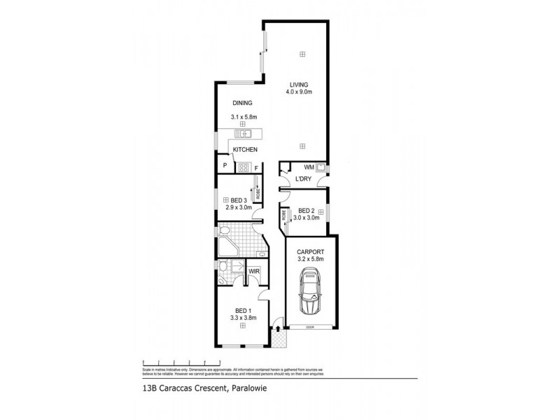 13B Caracas Crescent, Paralowie SA 5108 Floorplan
