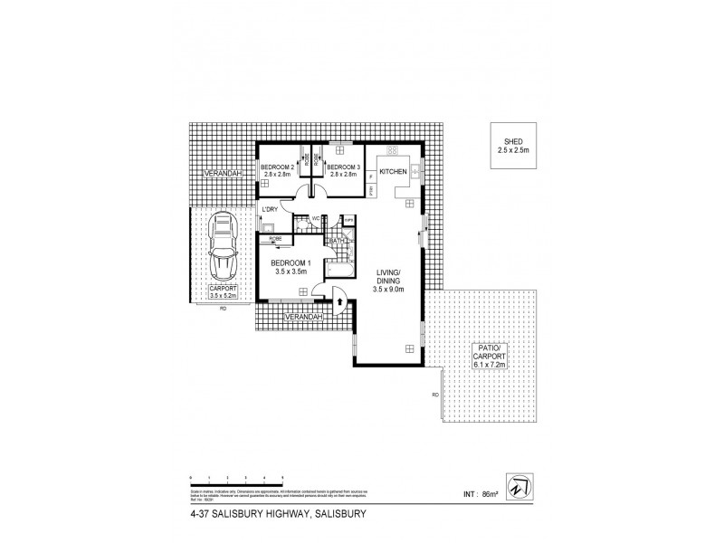 4/37 Salisbury Highway, Salisbury SA 5108 Floorplan