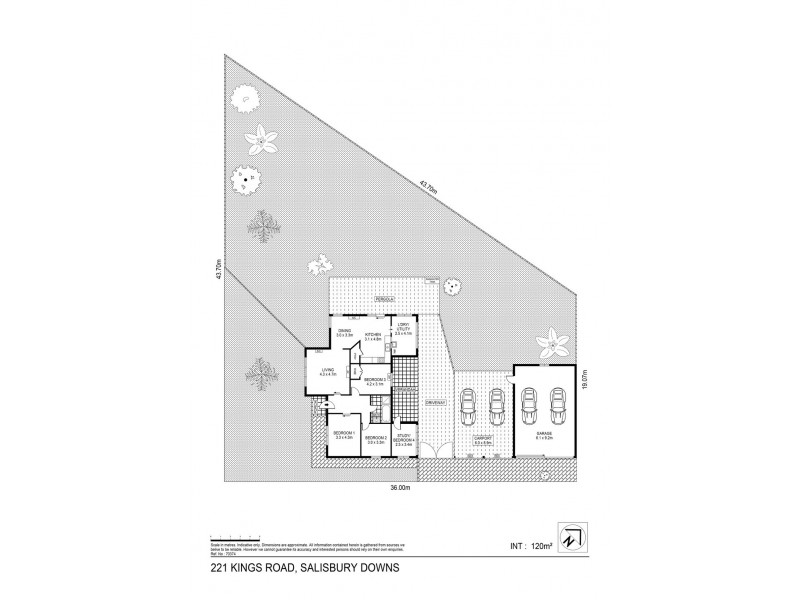 221 Kings Road, Salisbury Downs SA 5108 Floorplan