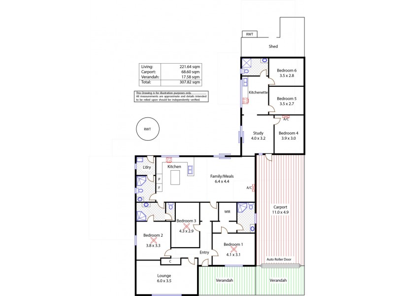 18 Halsey Road, Elizabeth East SA 5112 Floorplan
