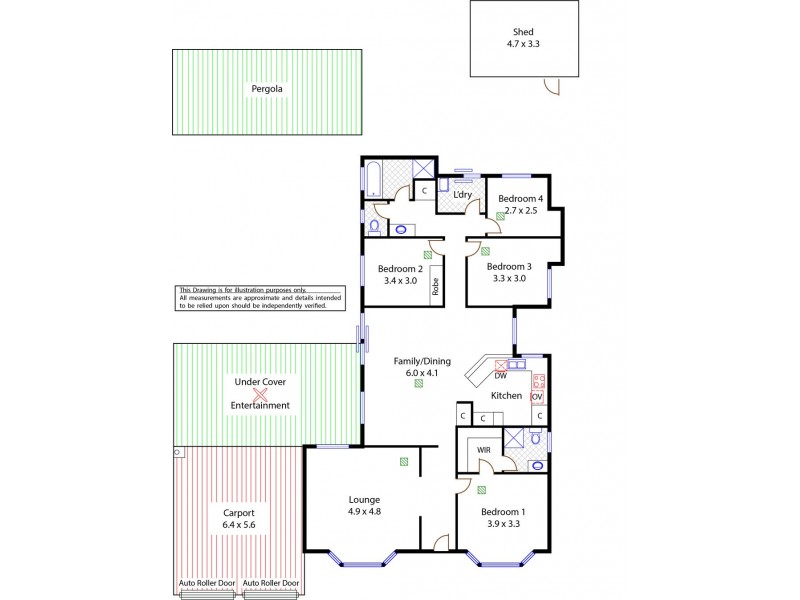 18 Reynolds Drive, Paralowie SA 5108 Floorplan