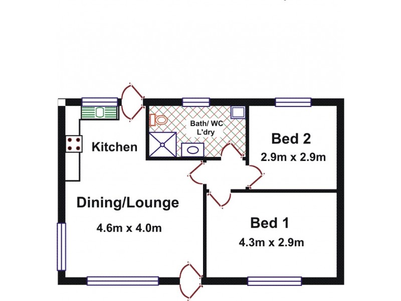 5/9 Brian Street, Salisbury SA 5108 Floorplan