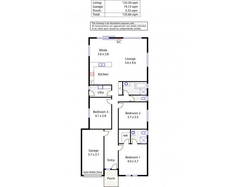 9c Sarah Candice Court, Munno Para West SA 5115 Floorplan