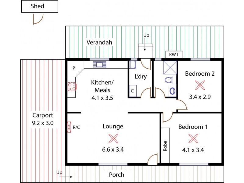 Site 96, 1 Andrews Road, Penfield SA 5121 Floorplan