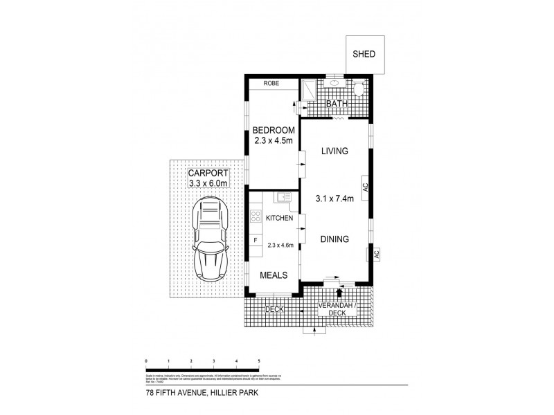 78/ 36 Hillier Road, Hillier SA 5116 Floorplan